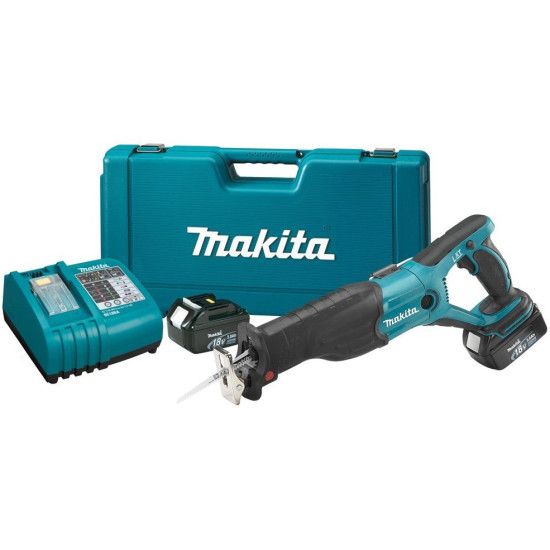 Аккумуляторная сабельная пила Makita DJR181RFE