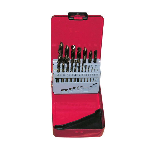 Набор св д/мет Р6М5 13шт (1,5-6,5) в мет футляре