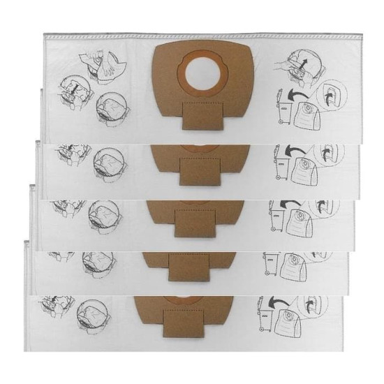 Мешки для пылесоса 5 шт Makita P-84078