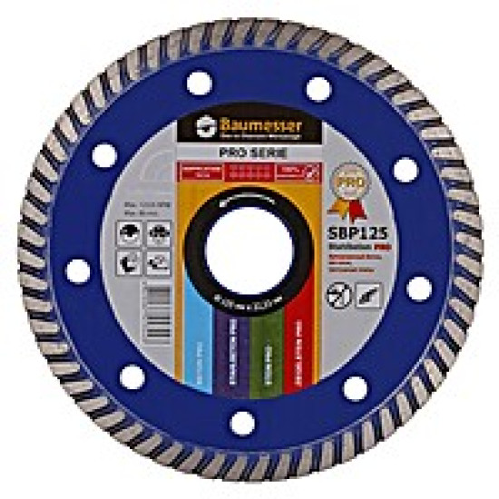 Алмазный отрезной круг Энкор 125х22 мм бетон серия "Эксперт" 25821