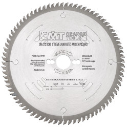Диск пильный 300x30x3,2/2,2 10° FFT Z=96, CMT, 295.096.12M