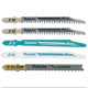 Набор лобзиковых пилок Super Express, 5 шт (B-50x2, B-51, B-52, B-53) Makita B-48527