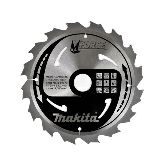 Пильный диск M-Force 210x2.3x30 мм 40T Makita B-31360