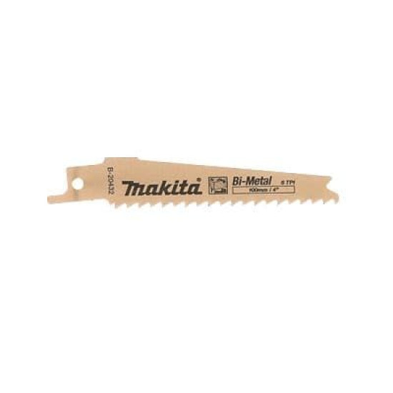 Полотно для сабельных пил (5 шт) Bi-Metal 100x19x0.9 мм 6TPI Makita B-20432