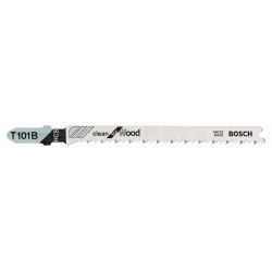 Пилка для лобзика T 101 B Clean for Wood 5 шт. BOSCH (2608630030)