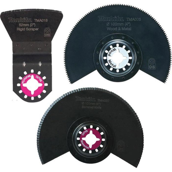 Набор для мультитула 3 шт Makita B-30601