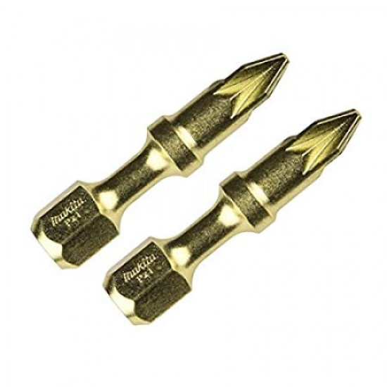 НАСАДКА IMPACT GOLD DOUBLE TORSION PH2, 50 ММ, E-FORM (MZ), 2 ШТ. MAKITA B-39160