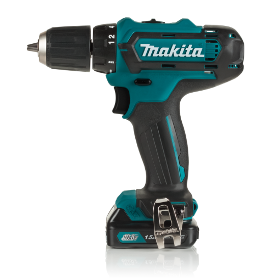 Аккум. дрель-шуруповерт DF 333 DWYE4 в чем. + набор бит, Makita, DF333DWYE4