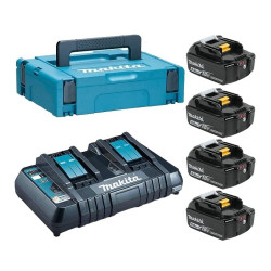 Набор PowerPack DC18RD + BL1850B - 4 шт Makita 198312-4