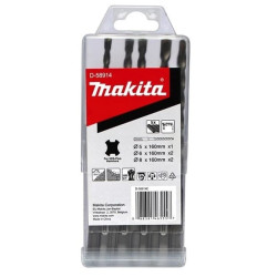 Набор буров 5 шт SDS-Plus Makita D-58914