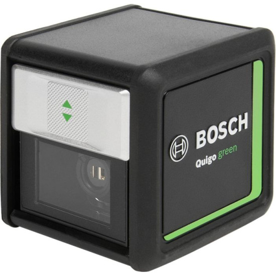 Лазерный линейный нивелир Quigo green + штатив BOSCH (0603663C01)
