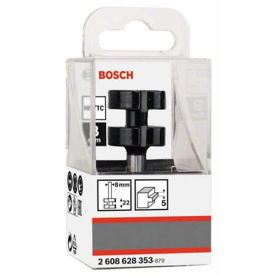 Фреза гребневая 25х5х58/8 мм BOSCH (2608628353)