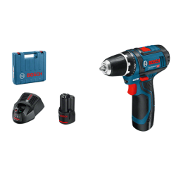 Дрель-шуруповерт аккумуляторная GSR 12V-15 Professional BOSCH (0601868122)