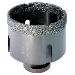 Коронка д/керамогранита ф64мм алм для УШМ сух. рез