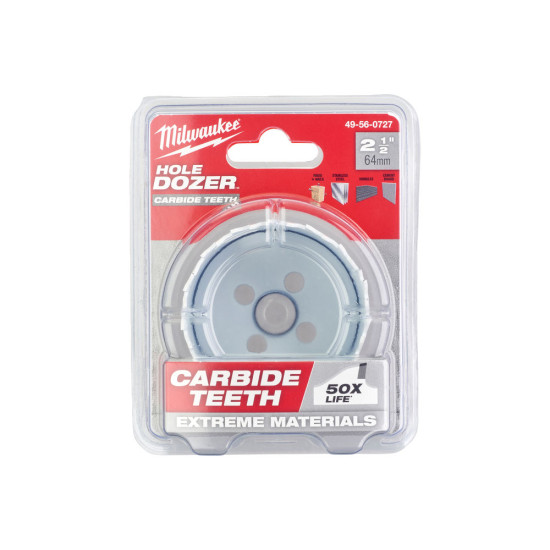 Коронка Bi-Metal Hole Dozer 64x41mm CARBIDE TEETH, MILWAUKEE, 49560727