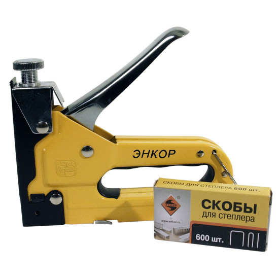 Степлер ручной 140 3 в 1, Энкор, 51705