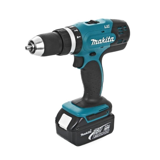 Аккумуляторная ударная дрель-шуруповерт Makita DHP453RFE