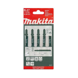 Пилки для лобзика 52 мм 5 шт B-27 T218A Makita A-85787