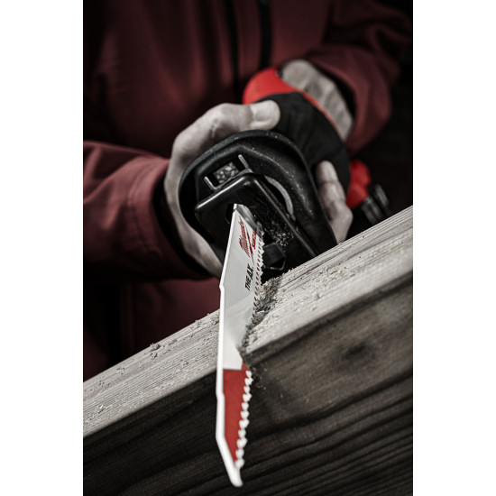 Полотно для саб. пилы по дереву с гвоздями Heavy Duty AX 230х5 (5шт), MILWAUKEE, 48005026