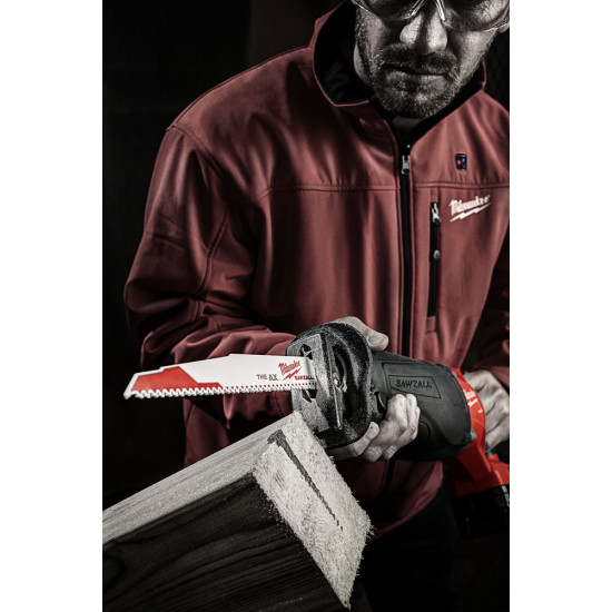 Полотно для саб. пилы по дереву с гвоздями Heavy Duty AX 230х5 (5шт), MILWAUKEE, 48005026