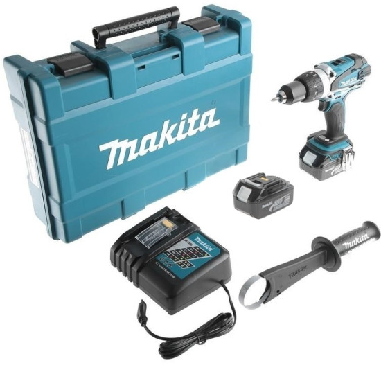 Аккумуляторная дрель-шуруповерт Makita DDF458RFE