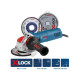 Шлифмашина угловая (болгарка) BOSCH GWX 9-125 S