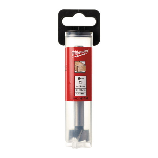 Сверло по дереву Forstner 20X90, MILWAUKEE, 4932363708