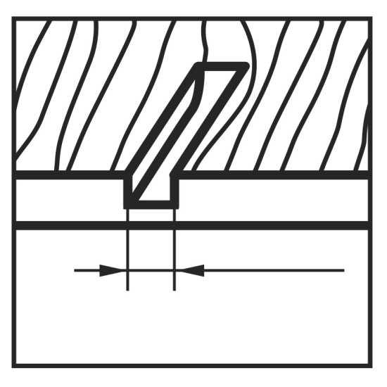 Фреза пазовая, BELMASH 125х32х20 мм
