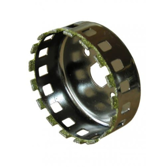 Коронка д/керамогранита ф83мм алмазная мокр. рез