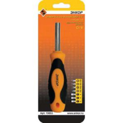 Отвертка со вставками 1/4" 8пред