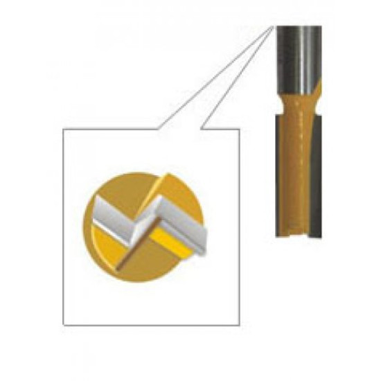 Фреза пазовая прям ф8х19мм хв 8мм