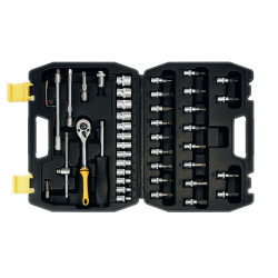 Набор головок торц 45 предметов 1/4", Энкор, 20776