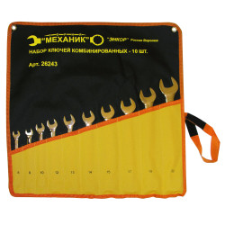 Набор ключей комб 10шт чехол