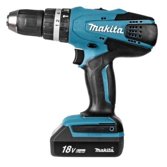 Аккумуляторная ударная дрель-шуруповерт Makita HP457DWE