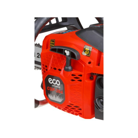 Бензопила ECO CSP-264 шина 50 см (20"), 0.325", 1.5 мм, 76 зв (2.60 кВт, 3.5 л.с., 52 см3, вес 6.9 кг)