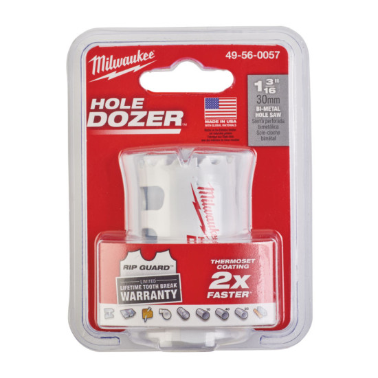 Коронка Bi-Metal Hole Dozer 30x41mm, MILWAUKEE, 49560057