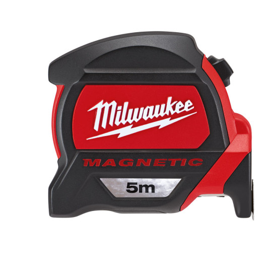 Рулетка Magnetic Tape Premium 5м/ширина 27мм (1шт), MILWAUKEE, 48227305