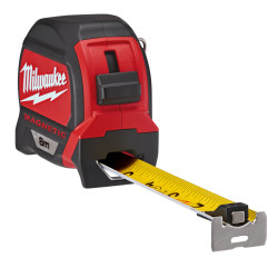 Рулетка ПРЕМИУМ магнитная 8м / ширина 27мм 1шт, MILWAUKEE, 48227308
