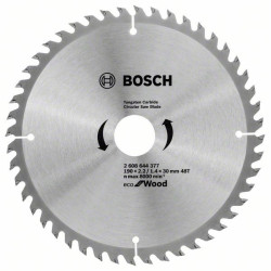 Пильный диск 190х30 мм Z48 ECO for Wood BOSCH (2608644377)