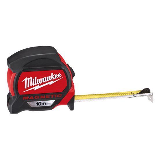 Рулетка Magnetic Tape Premium 10м/ширина 27мм (1шт), MILWAUKEE, 48227310