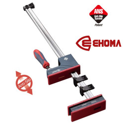 Струбцина сборочная усиленная 600х95 поворотная рукоятка, EHOMA, PJH60R