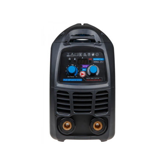 Инвертор сварочный SOLARIS MMA-251 (230В; 20-250 А; 70В; электроды диам. 1.6-5.0 мм; вес 5.3 кг)