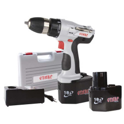Дрель-шуруповерт аккумуляторная Ставр ДА-18Д