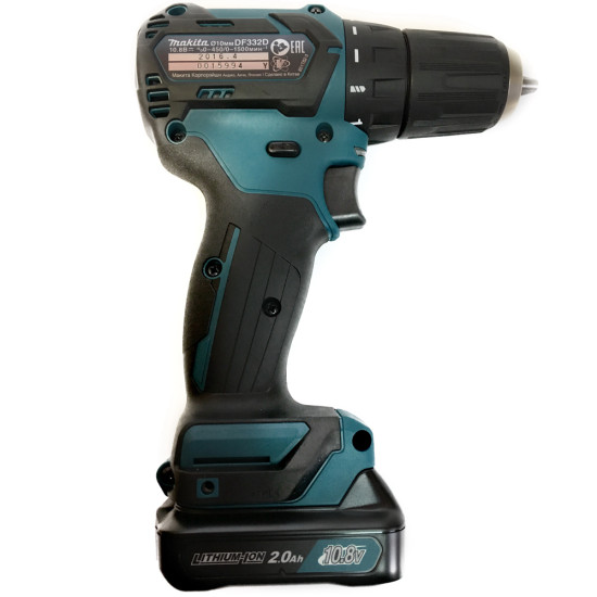 Аккумуляторная дрель-шуруповерт Makita DF332DWAE