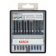 Набор пилок для лобзика Robust Line 10 шт. BOSCH (2607010542)