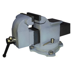 Тиски слес повор 100мм с наковальней