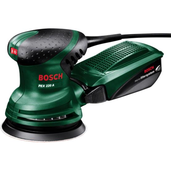 Эксцентриковые шлифмашины PEX 220 A (Микрофильтр Bosch)