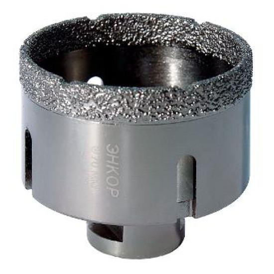 Коронка д/керамогранита ф70мм алм для УШМ сух. рез