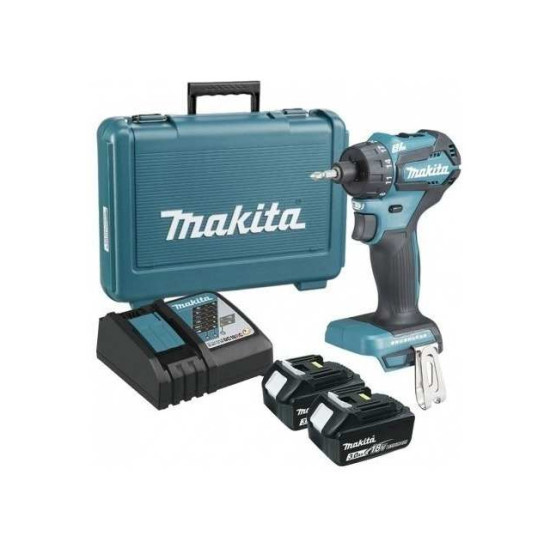 Аккум. шуруповерт MAKITA DDF 083 RFE в чем. (18.0 В, 2 акк., 3.0 А/ч Li-Ion, 2 скор., 40 Нм,)
