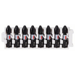 Набор бит PH2 Impact Control (8 шт) BOSCH(2608522324)